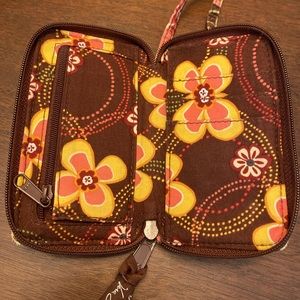 Vera Bradley Wristlet-Bali Gold (Retired)